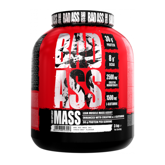 BAD ASS® Mass 3 kg (Kokteilis masės auginimui)