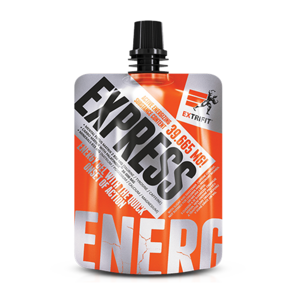 Extrifit EXPRESS ENERGY GEL, 80 g (Energetinis produktas)