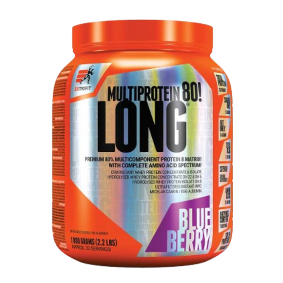 Extrifit LONG® 80 - MULTIPROTEIN 1000 g (Baltyminis kokteilis)