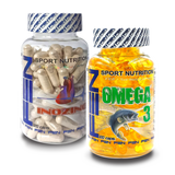 FEN Omega 3 + FEN Inosine + geležis (Papildų rinkinys širdžiai)