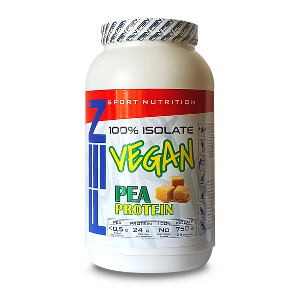 FEN Vegan 100% PEA Isolate 750 g (Veganiškas žirnių baltymų izoliato kokteilis)