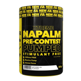 NAPALM Pre-contest pumped stimulant free 350 g (Pre-workout be kofeino)