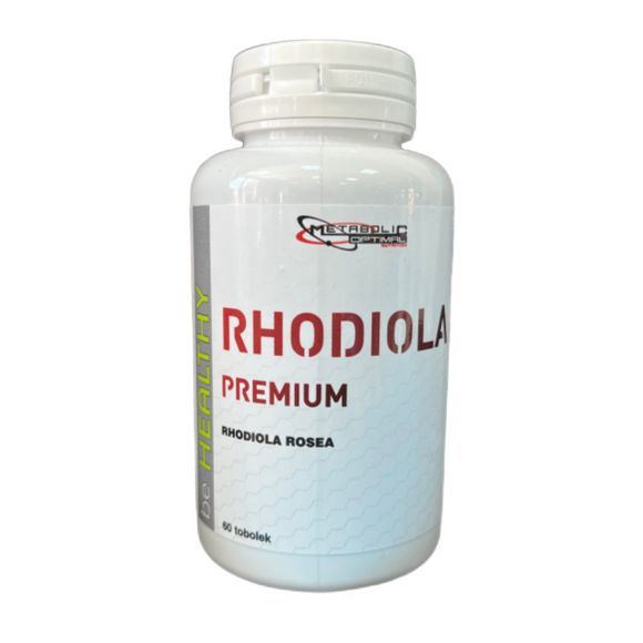 Rhodiola premium 60 kapsulių (Rausvoji rodiolė - auksinė šaknis)