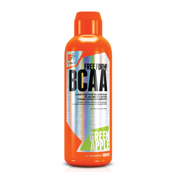 Extrifit BCAA liquid 80 000 mg (skysto formos BCAA amino rūgštys)
