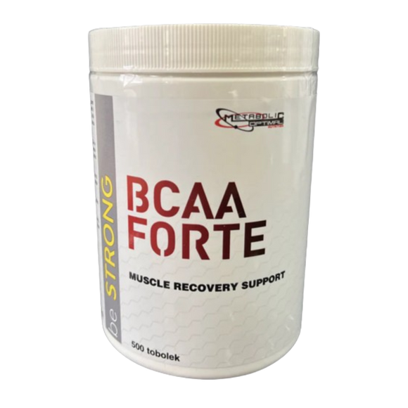 Optimal BCAA Forte 500 kaps. (BCAA amino rūgštys)
