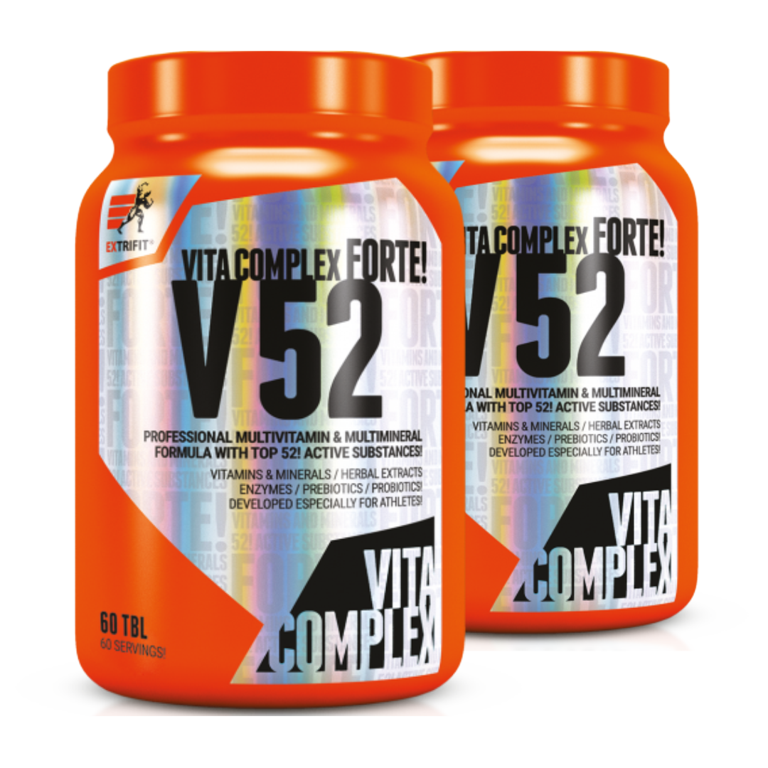 Extrifit V52 (60 tablečių) 1+1 akcija Vitaminų ir mineralų kompleksas