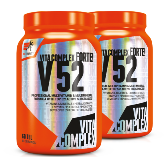Extrifit V52 (60 tablečių) 1+1 (Vitaminų ir mineralų kompleksas)