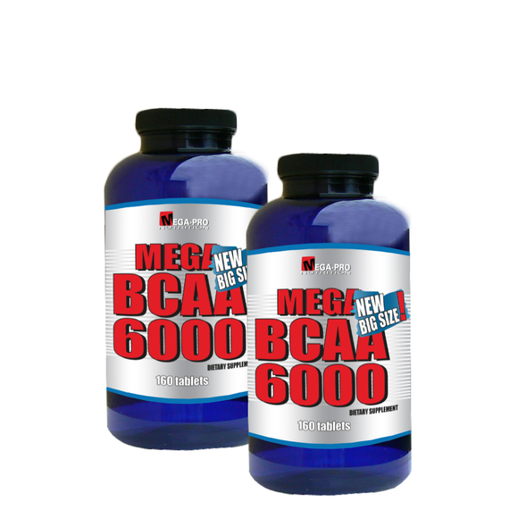 Mega BCAA 6000 160 tab. 1+1 - FEN sport nutrition
