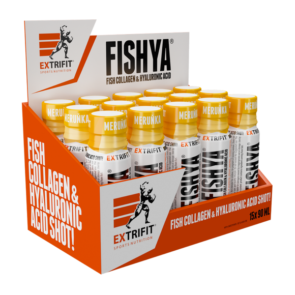 Extrifit SHOT FISHYA® Hyaluronic Acid + Marine Collagen 15 pieces 90 ml