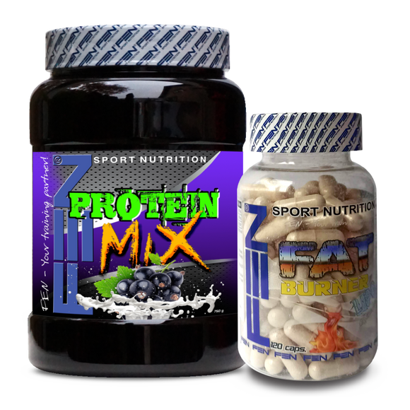 FEN Lipo Burner + FEN Protein Mix (Set of slimming, cholesterol reduction)