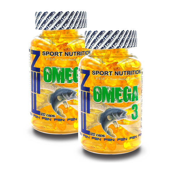 FEN Omega 3, 2 x 120 capses. 33/22 (soft gel capsules)