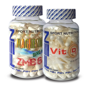 FEN ZMB6 + FEN Vit D, 2 x 120 kaps (vitamins and minerals complex)