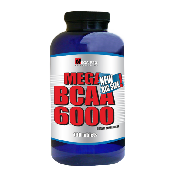 Mega BCAA 6000 160 Tab. (BCAA -aminozuren)