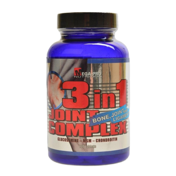 Mega 3 in 1 Joint Complex 120 tablets (supplement for joints)