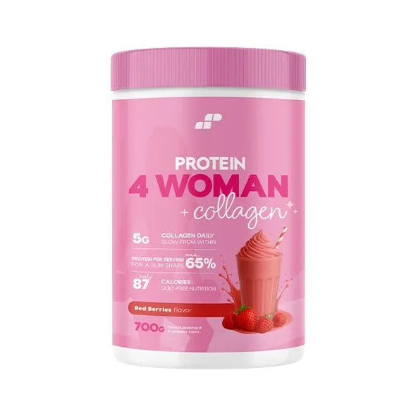 Protein 4 Woman + Collagen 700g pakuotė – baltymai ir kolagenas moterims